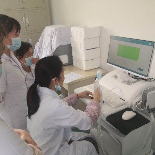 科进超声骨密度仪入驻沱牌卫生院